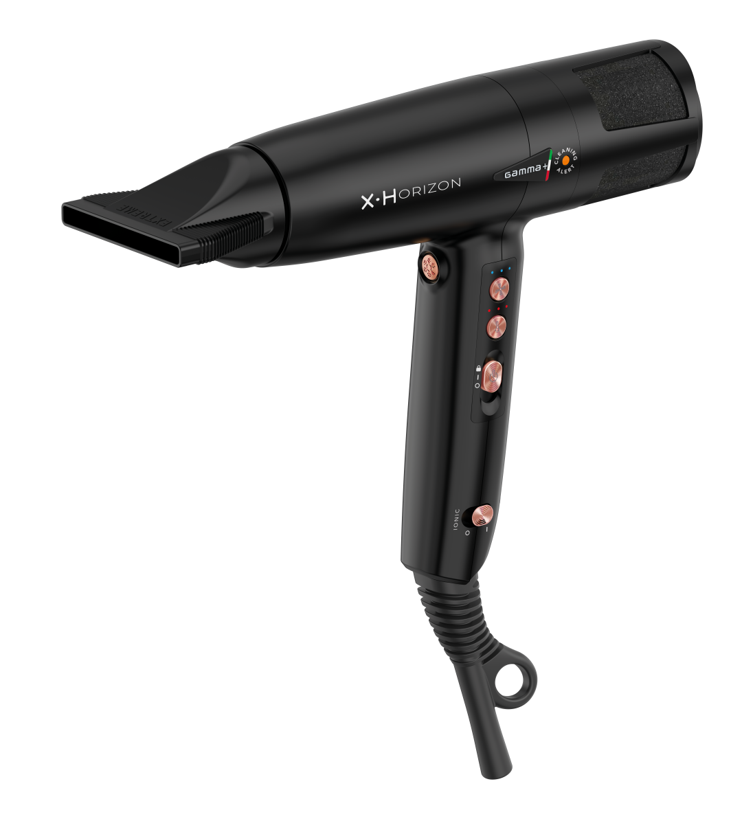 Gamma+ X-Horizon – Profesionalus Plaukų Džiovintuvas + Dovana Garbanoms