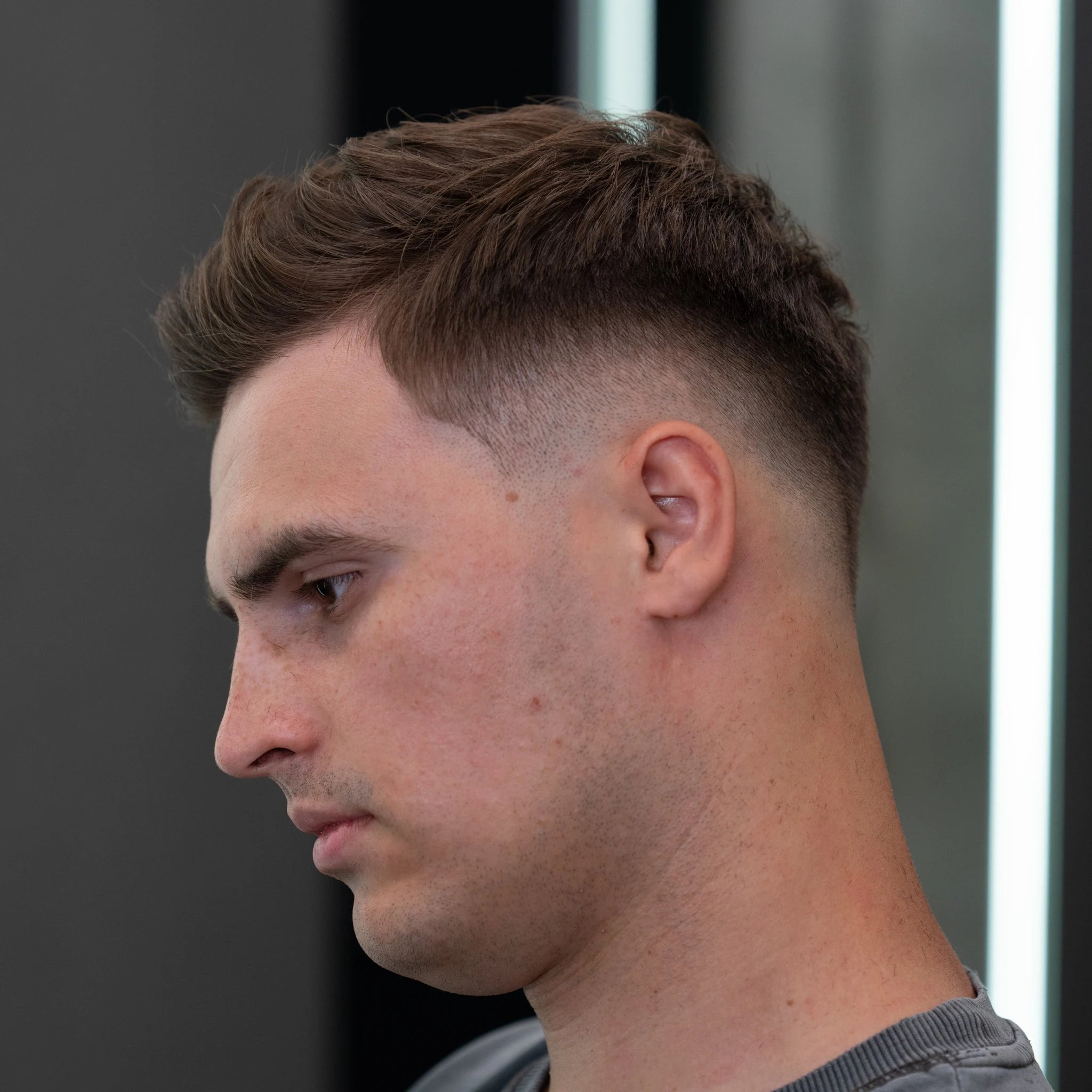 Mid Fade su C-Cup: Pilna Kirpimo Pamoka