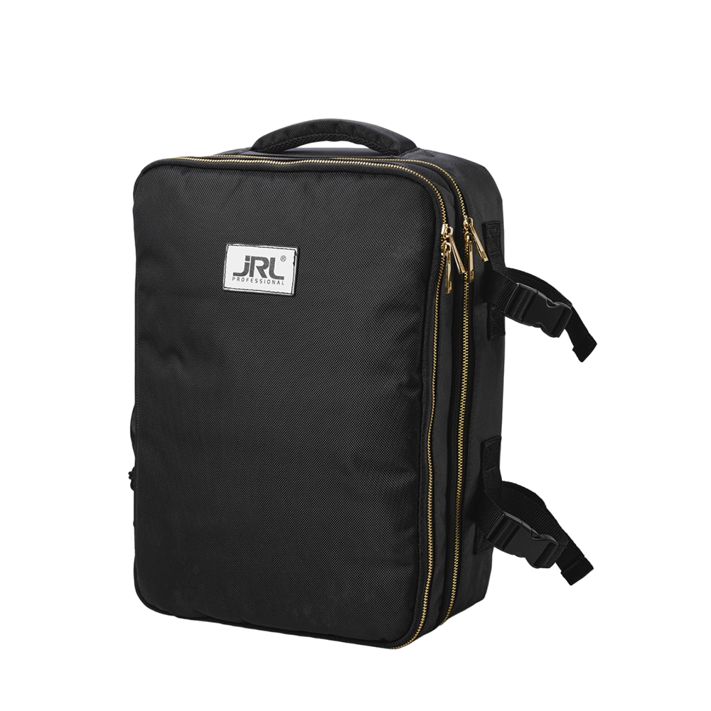 JRL profesionali kuprinė barberiams su skyriais mašinėlėms, žirklėms ir aksesuarams. Patvari, vandeniui atspari konstrukcija.