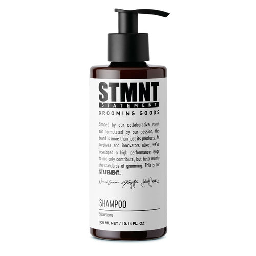 STMNT Shampoo vyrams – gili valomoji formulė su medžio anglimi, be sulfatų